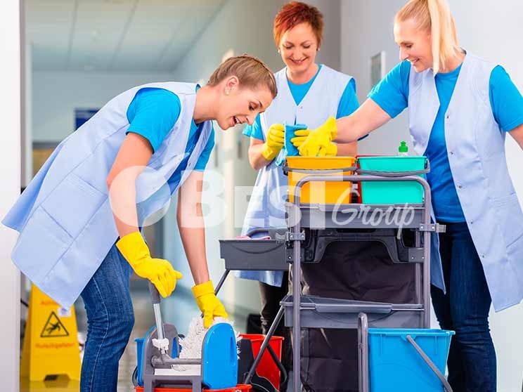 Temizlik hizmet alanları